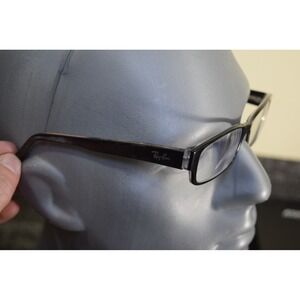 Ray Ban RB 5069 2034 Eyeglasses Black Rectangle Full Rim 53 17 140 WORN LOOK